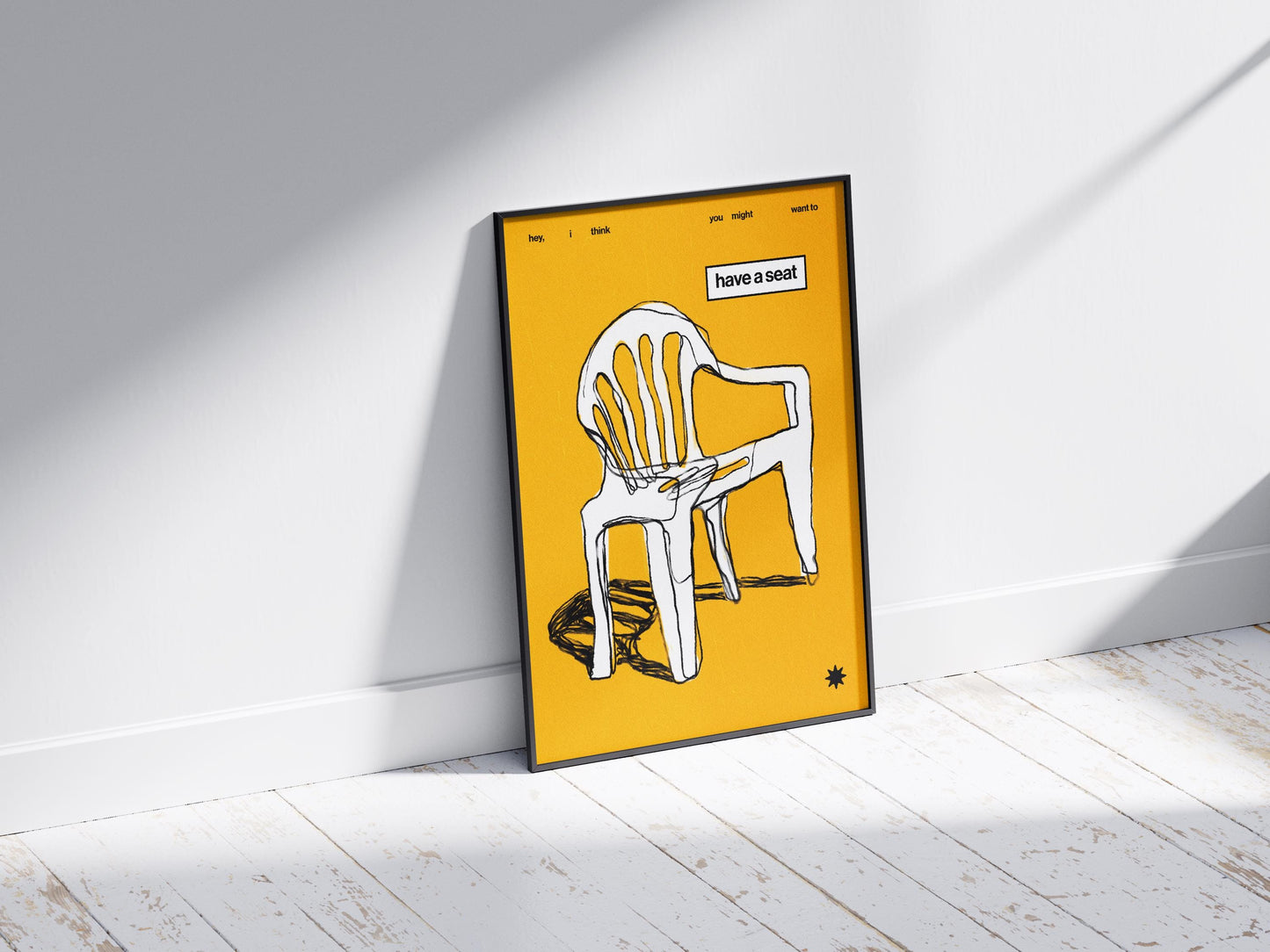 Yellow Chair Print