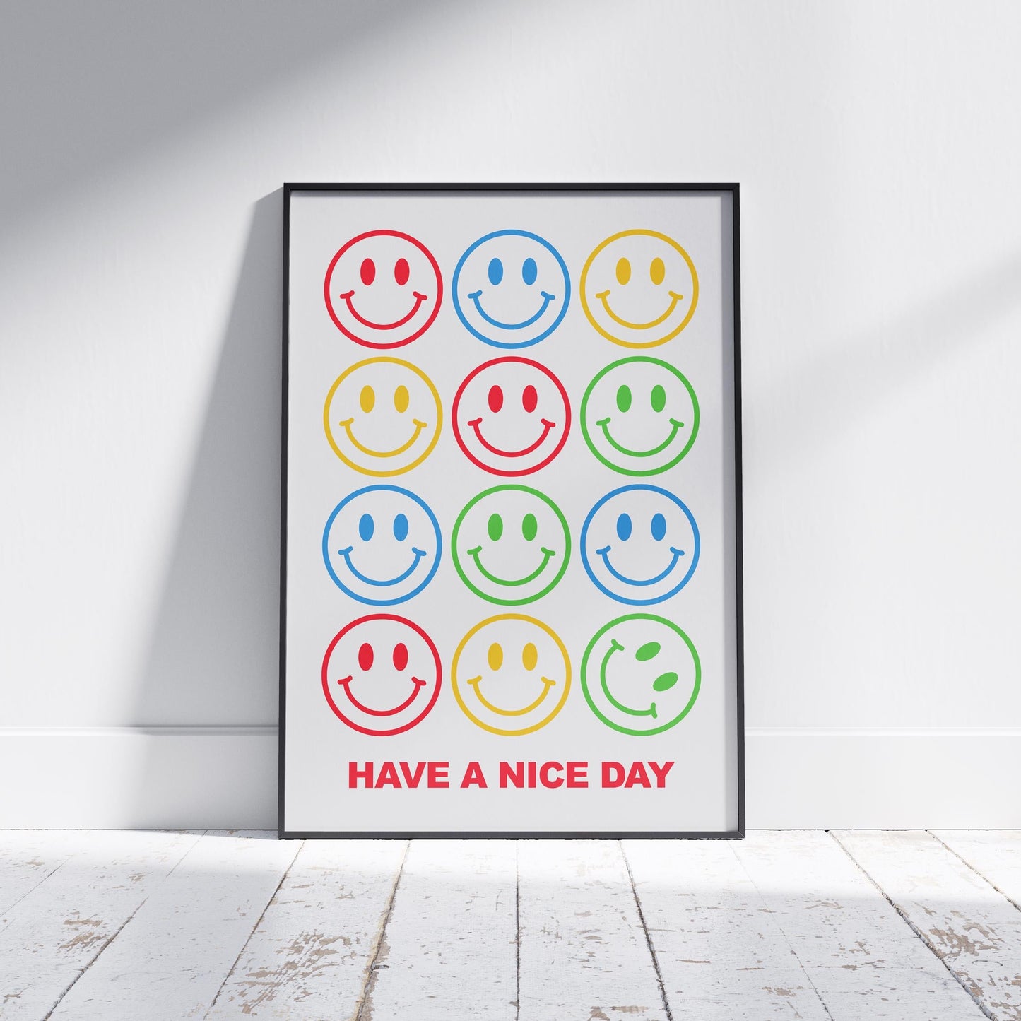 Smiley Face Print