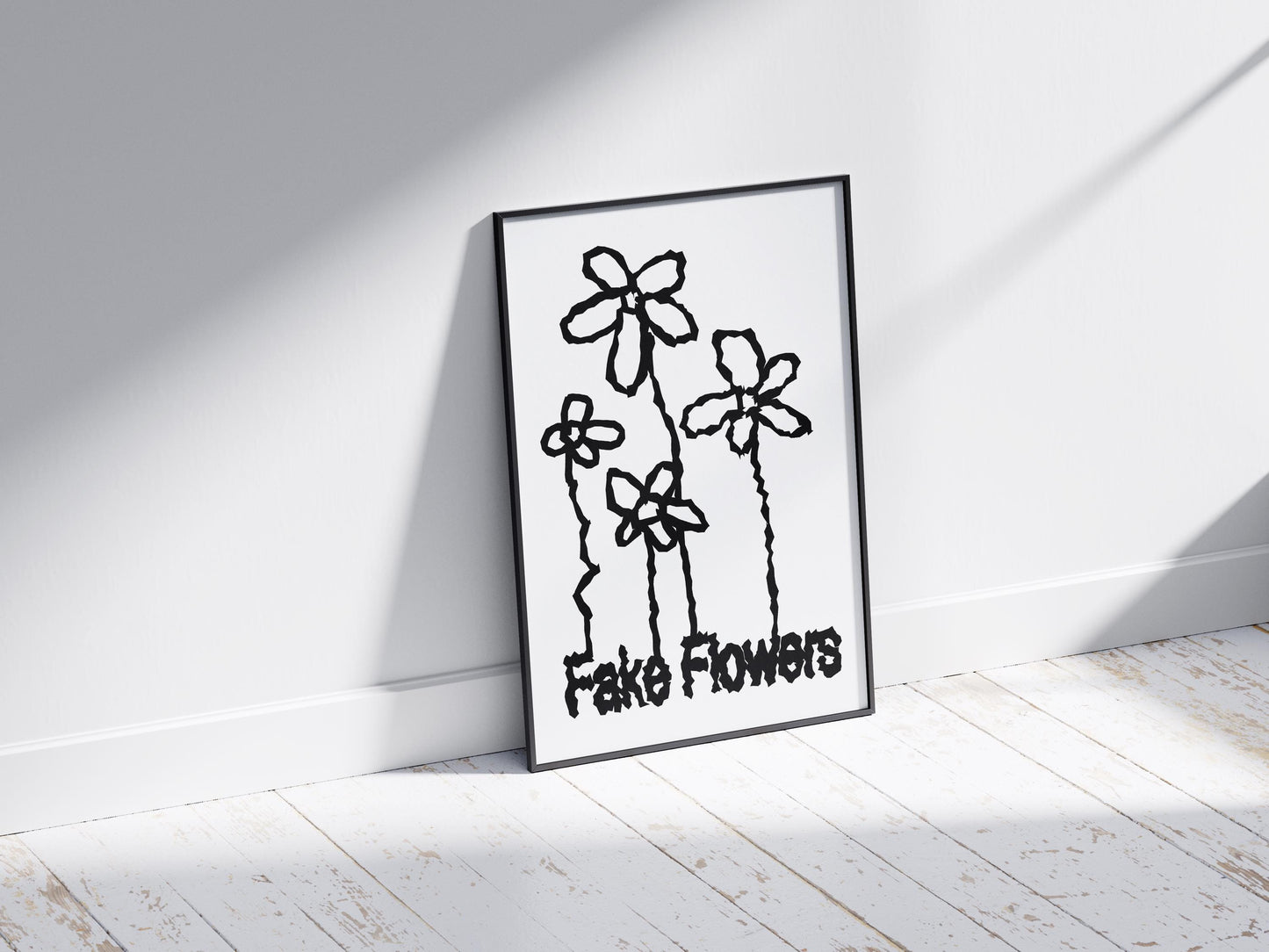 Fake Flowers Print