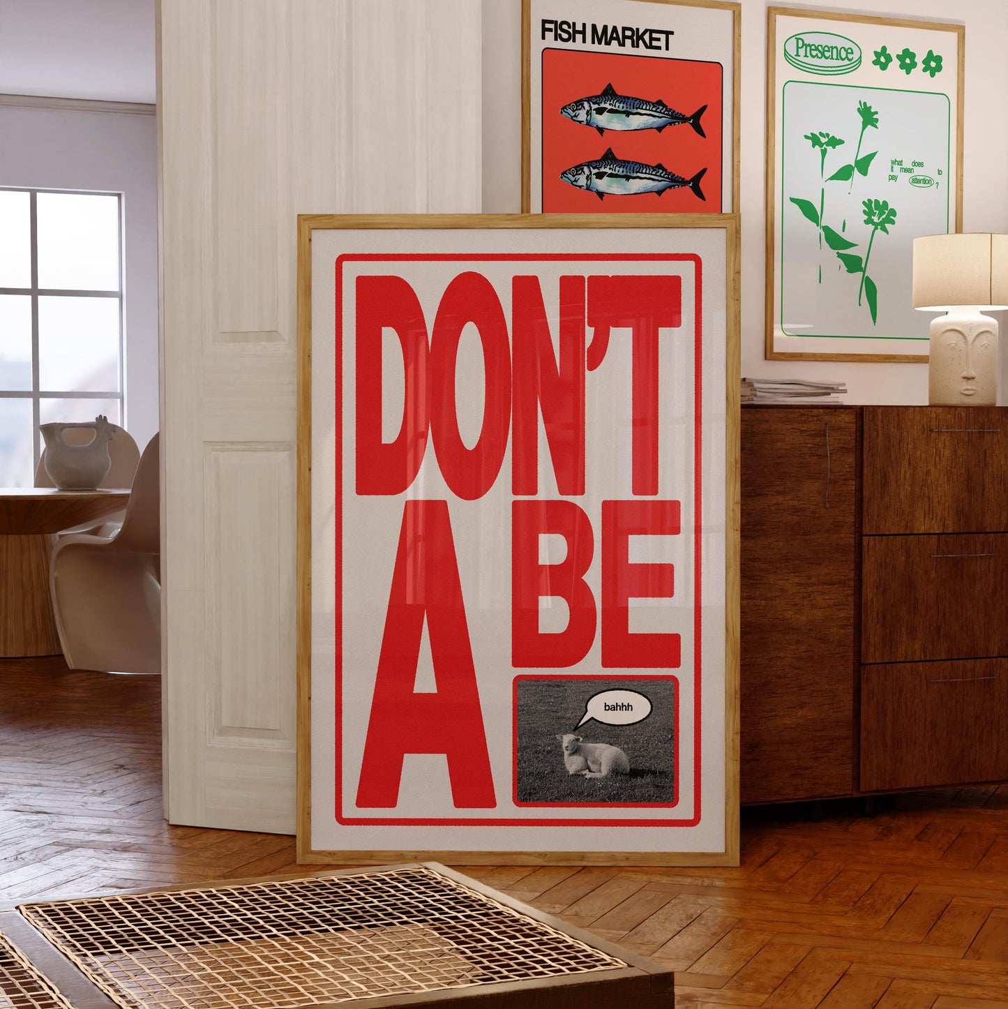 Don't Be A Sheep Print