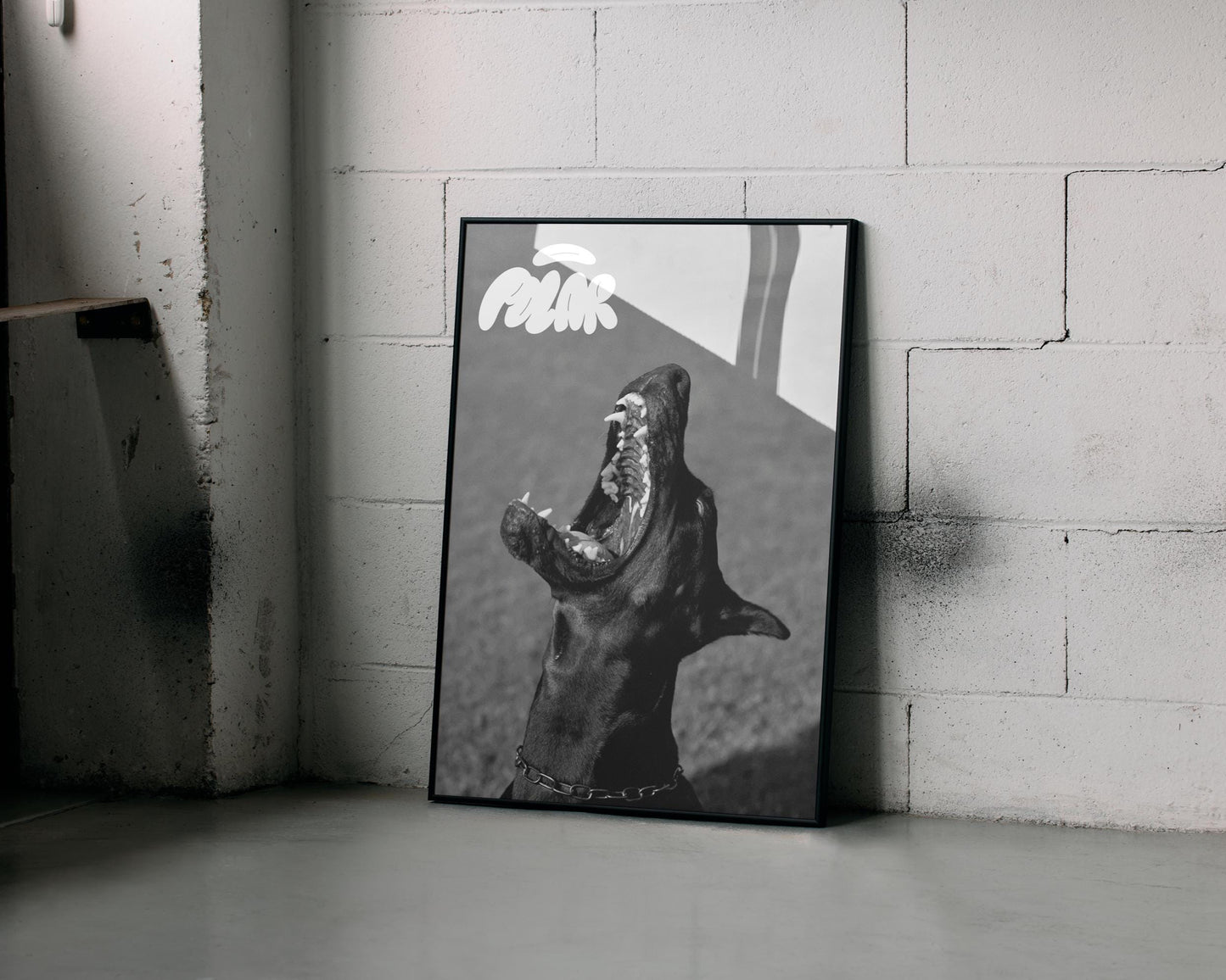 Polar Dog Print