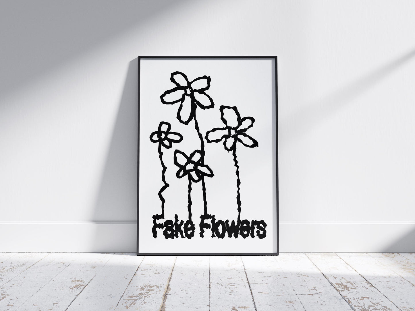 Fake Flowers Print