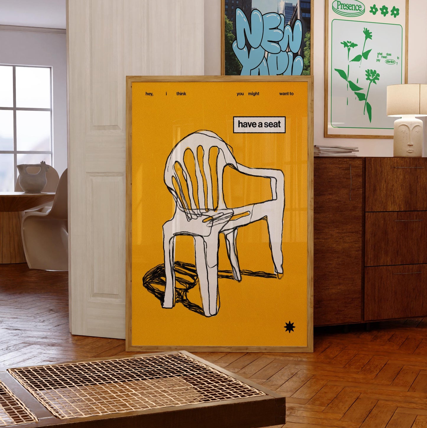 Yellow Chair Print