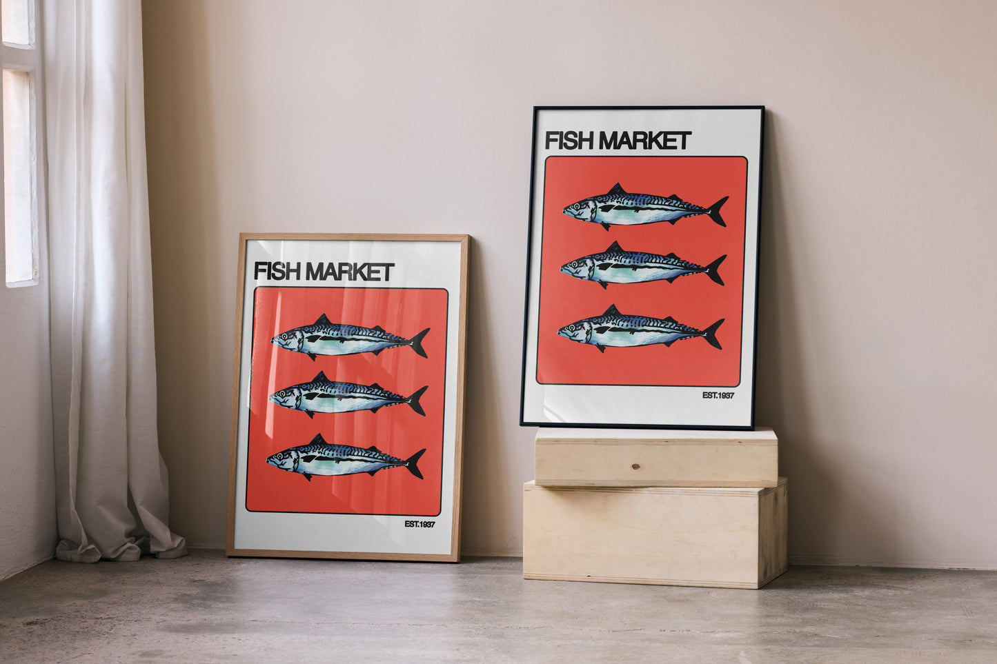 Fish Market Print