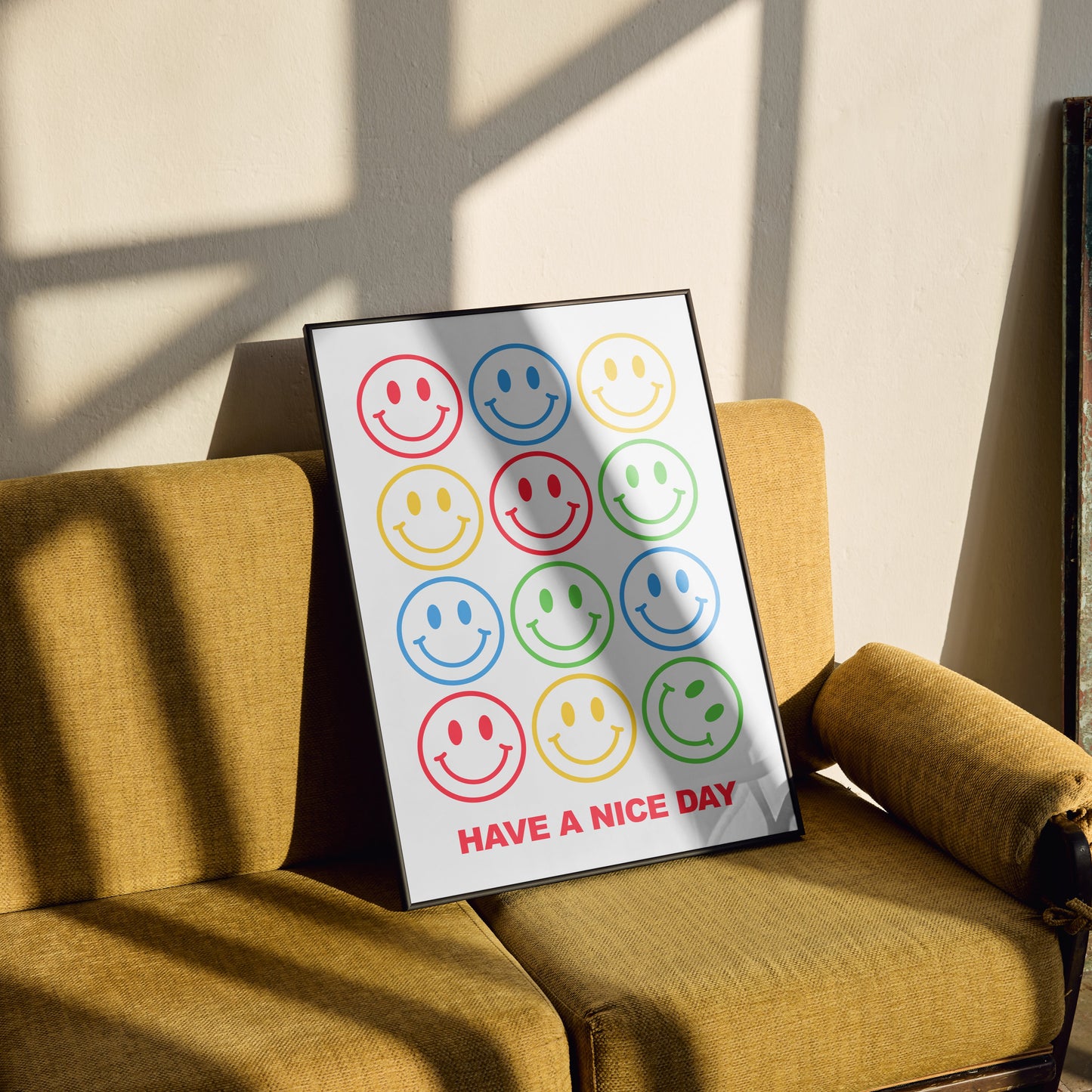 Smiley Face Print