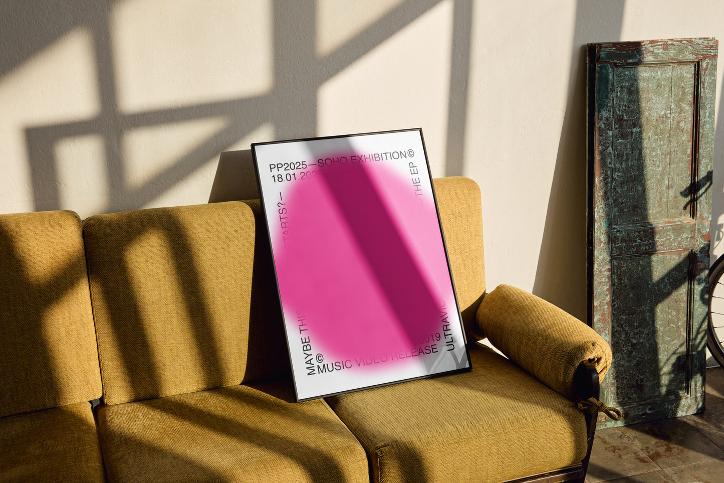 Pink Graffiti Print