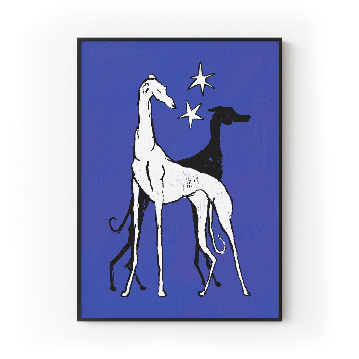 Star Dog Print