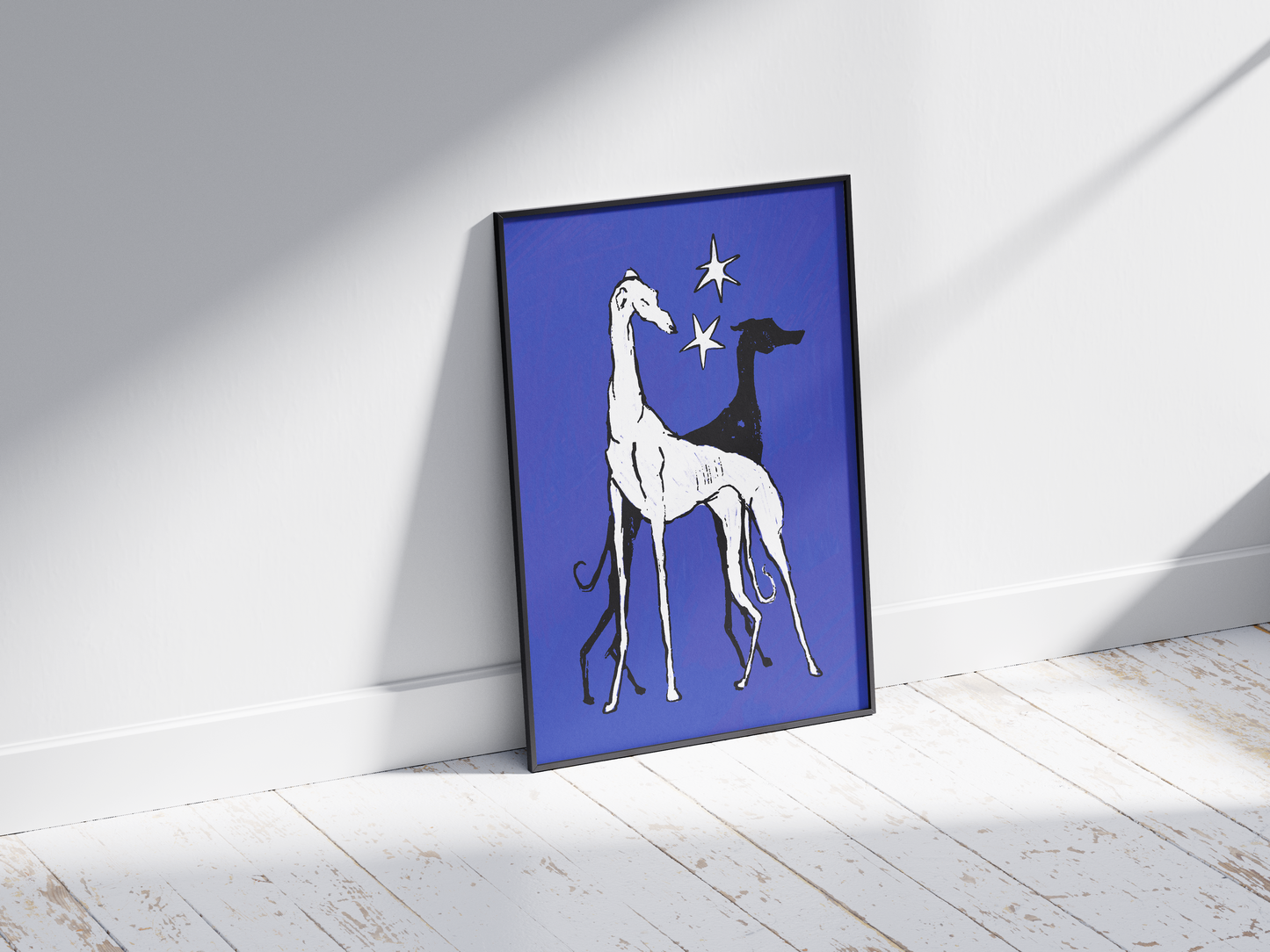 Star Dog Print
