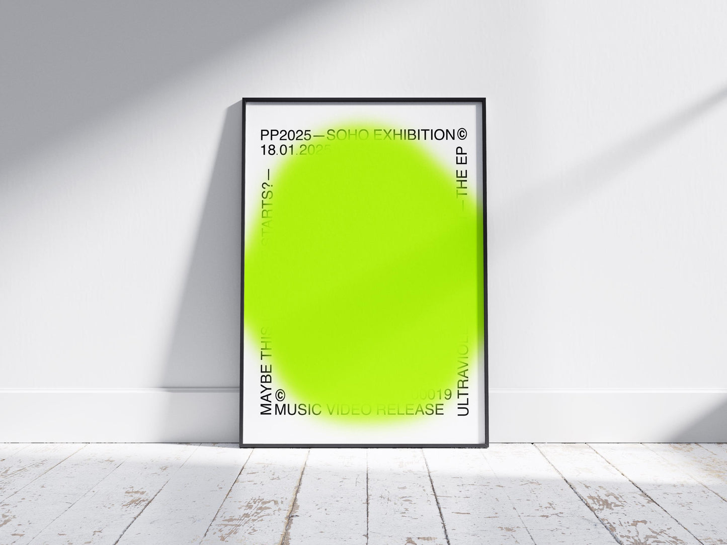 Soho Green Print