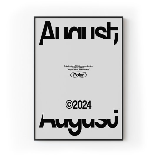 August Print