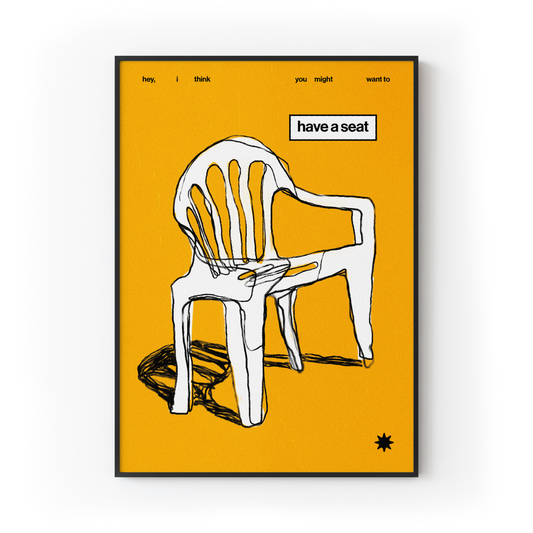 Yellow Chair Print