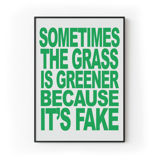 Sometimes the Grass is Greener