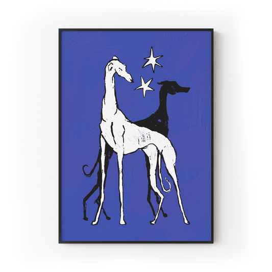 Star Dog Print